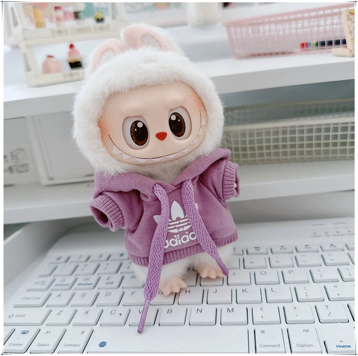 15/17cm Labubu Doll Clothing Accessory