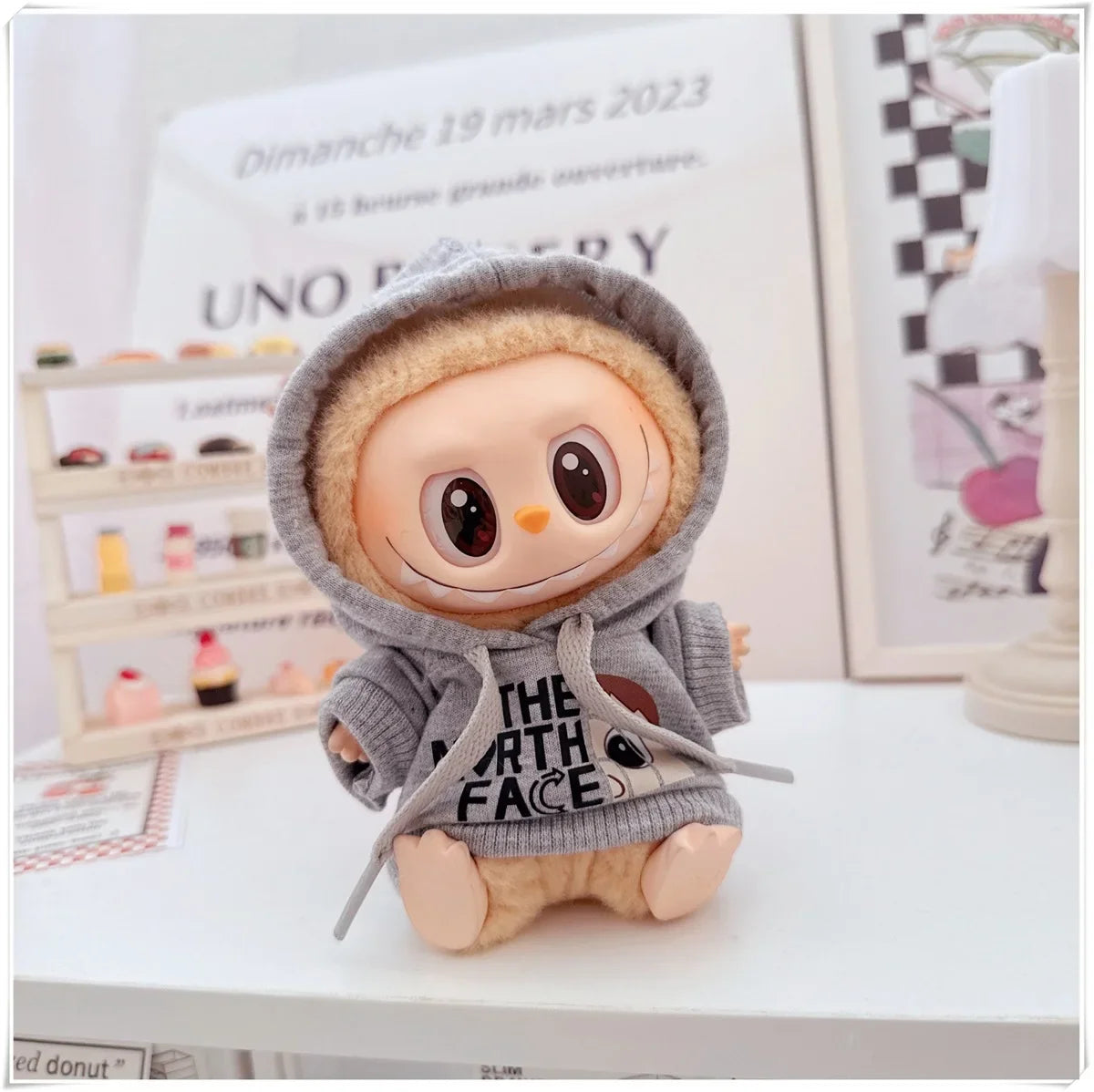 15/17cm Labubu Doll Clothing Accessory