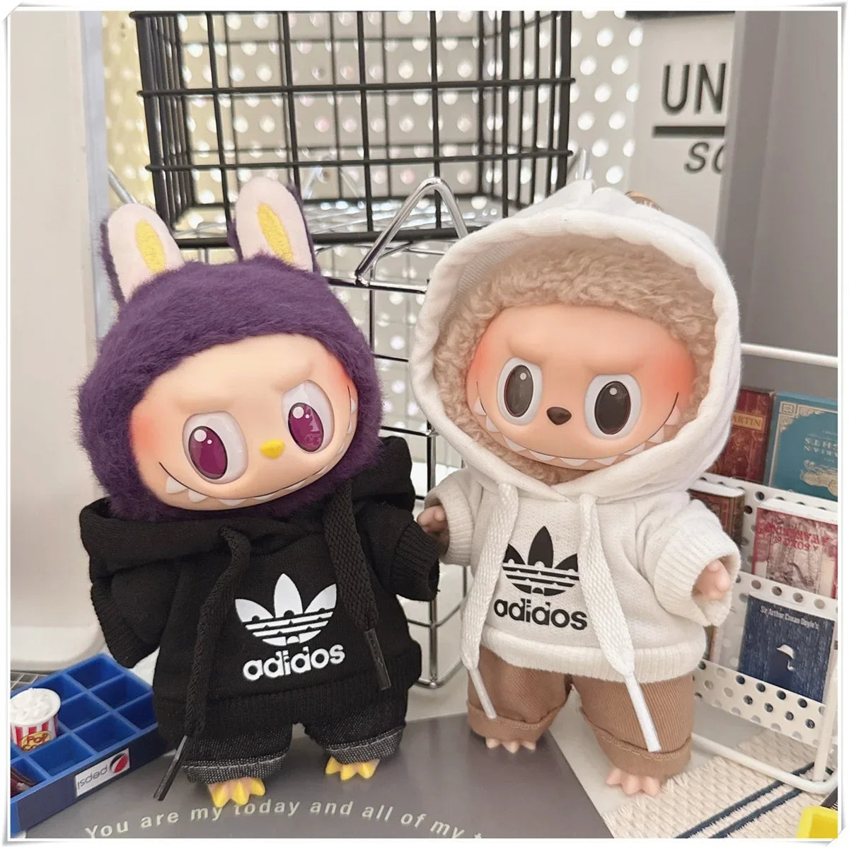 15/17cm Labubu Doll Clothing Accessory