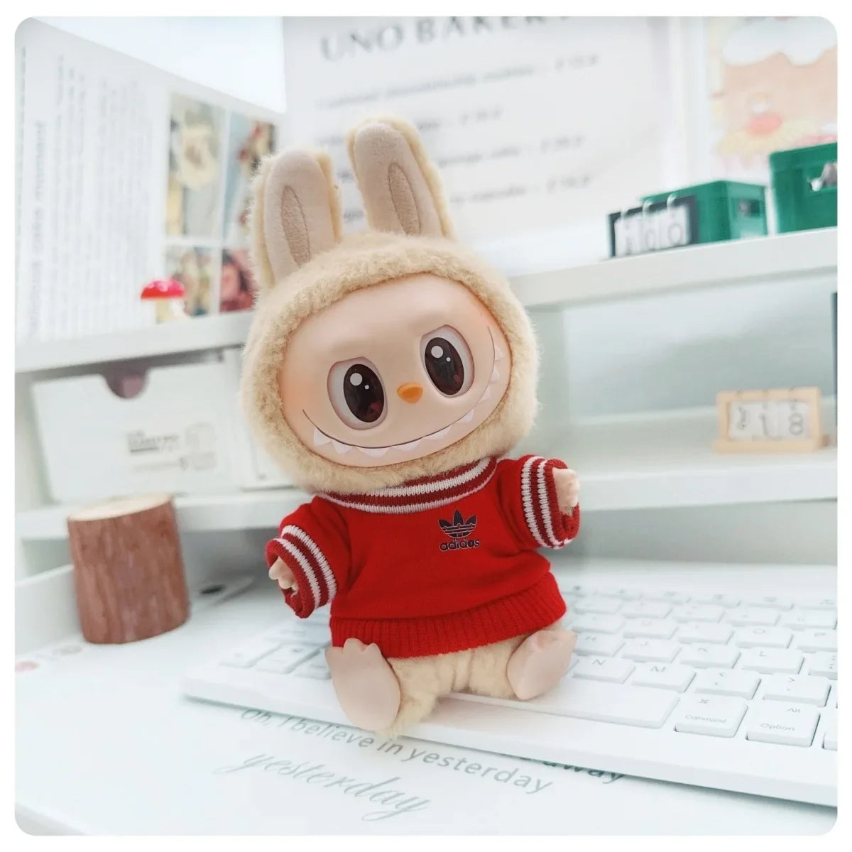 15/17cm Labubu Doll Clothing Accessory