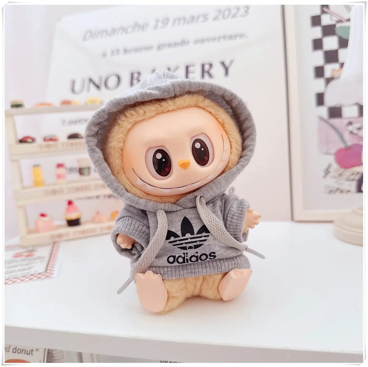 15/17cm Labubu Doll Clothing Accessory