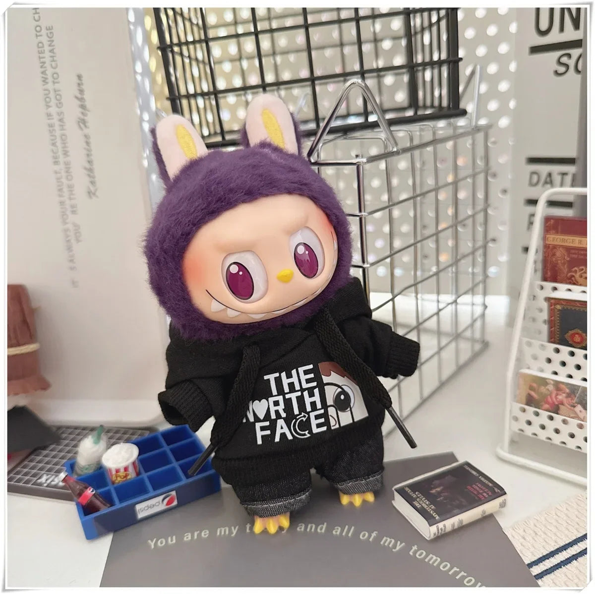 15/17cm Labubu Doll Clothing Accessory