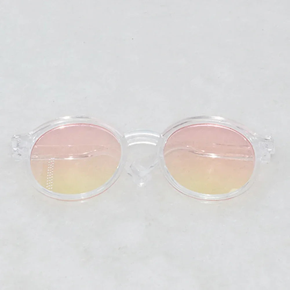 Labubu 6.5cm Transparent Plastic Glasses