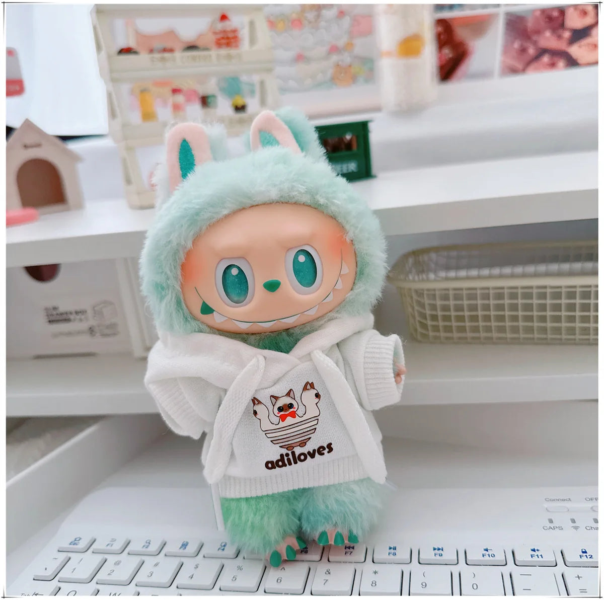 15/17cm Labubu Doll Clothing Accessory