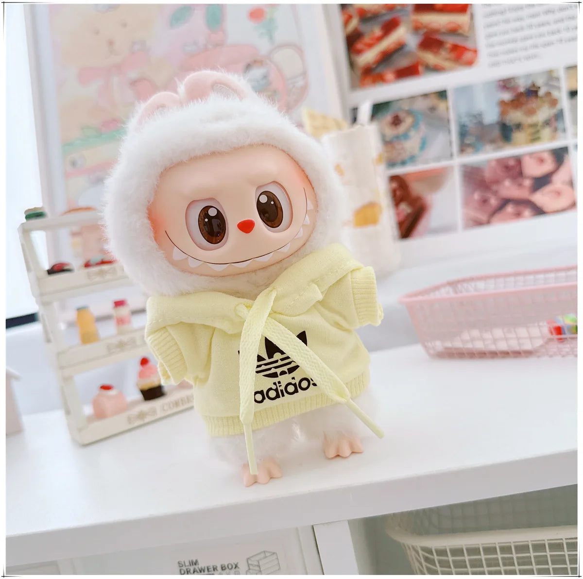 15/17cm Labubu Doll Clothing Accessory
