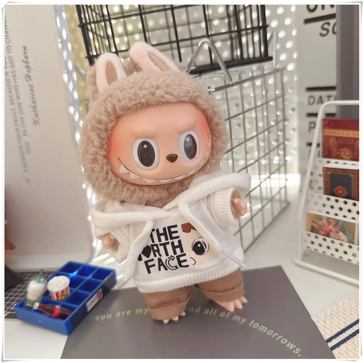 15/17cm Labubu Doll Clothing Accessory