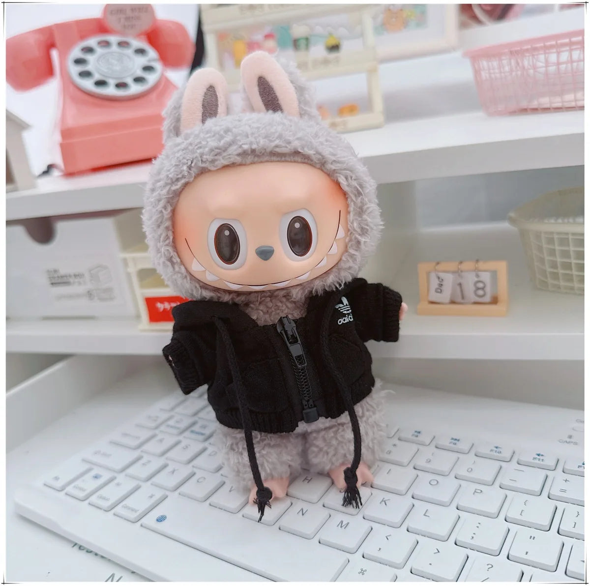 15/17cm Labubu Doll Clothing Accessory