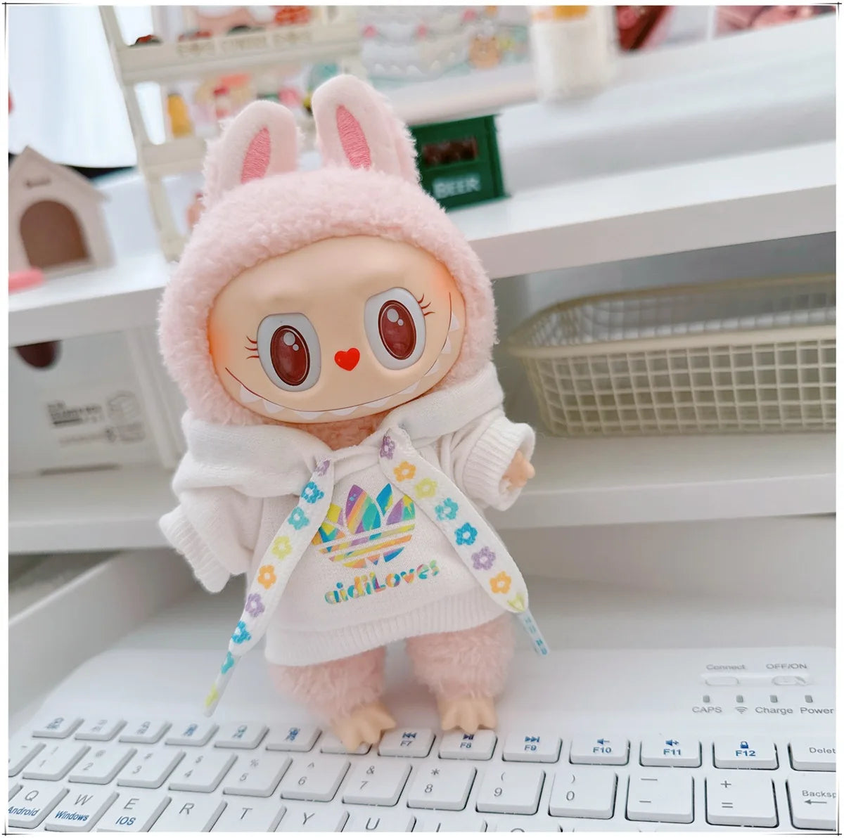 15/17cm Labubu Doll Clothing Accessory