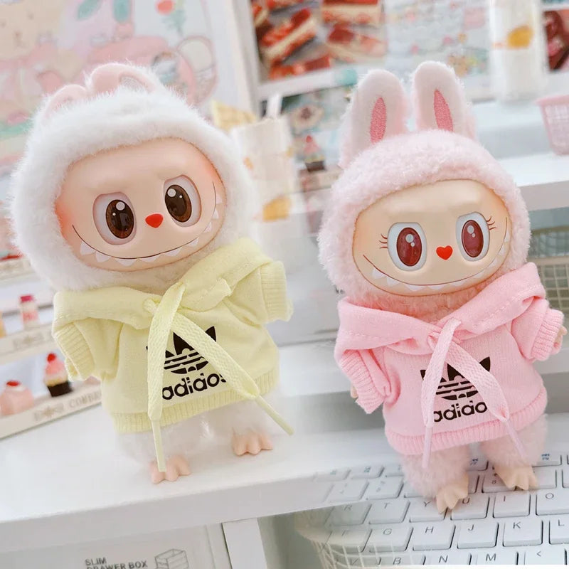 15/17cm Labubu Doll Clothing Accessory