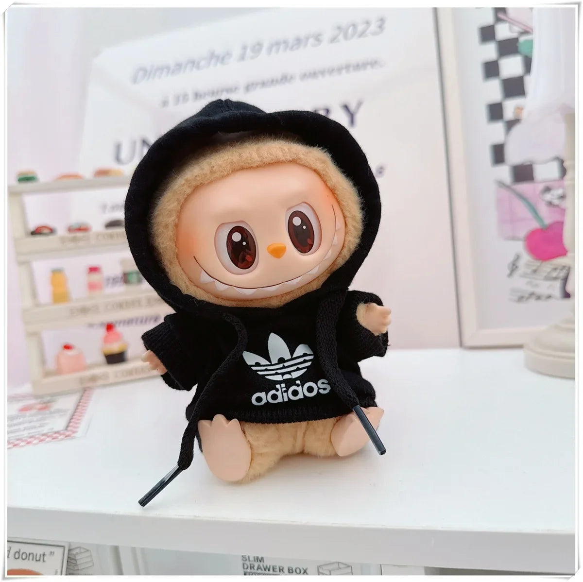 15/17cm Labubu Doll Clothing Accessory