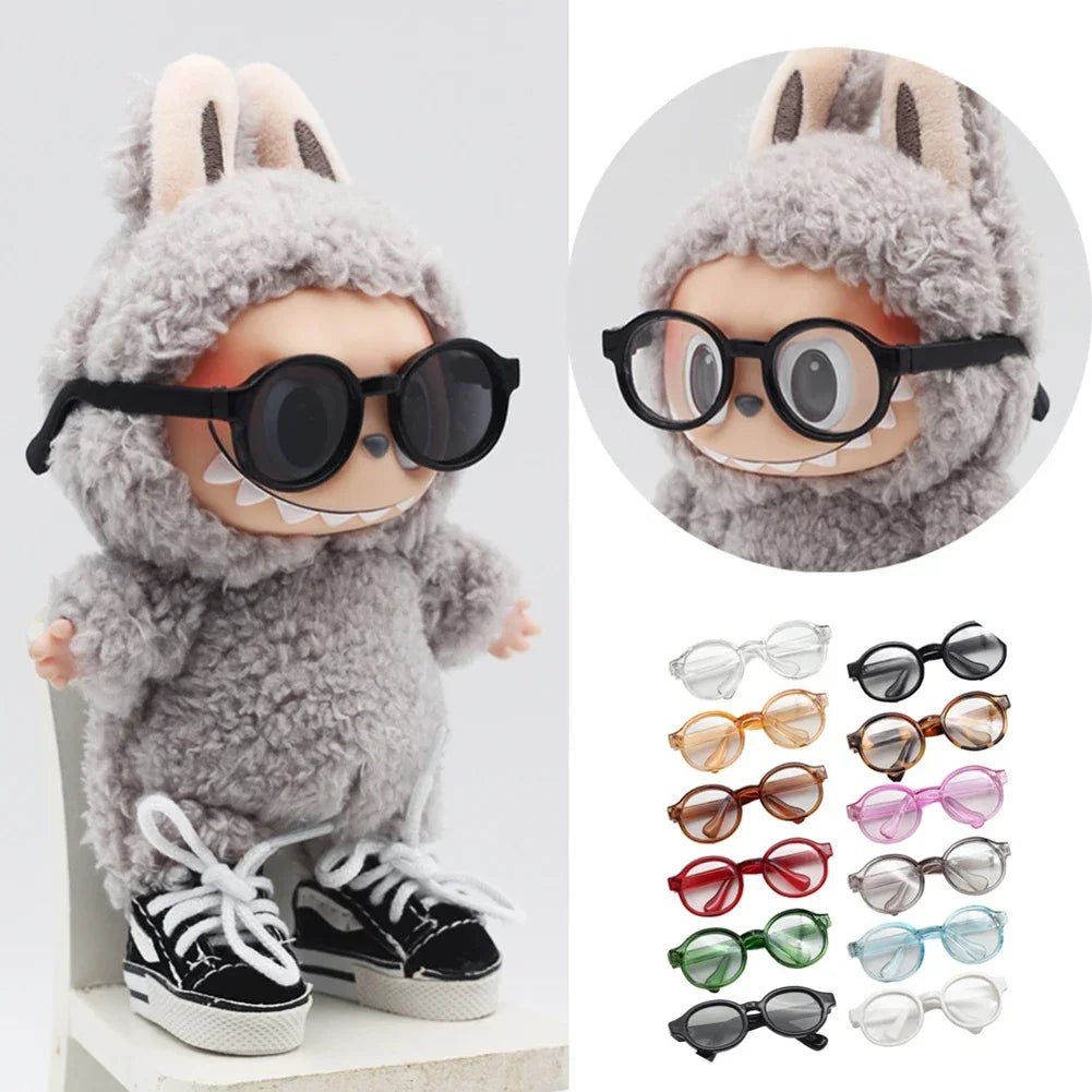 Labubu 6.5cm Transparent Plastic Glasses