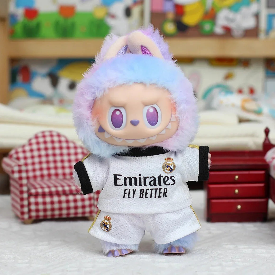 17cm Labubu Sports Clothing Accessory