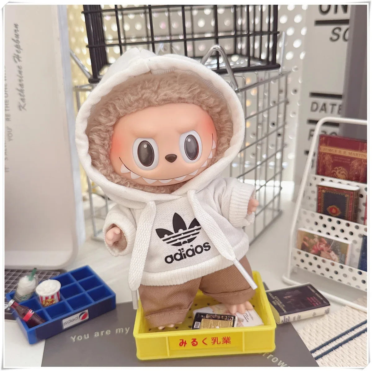 15/17cm Labubu Doll Clothing Accessory