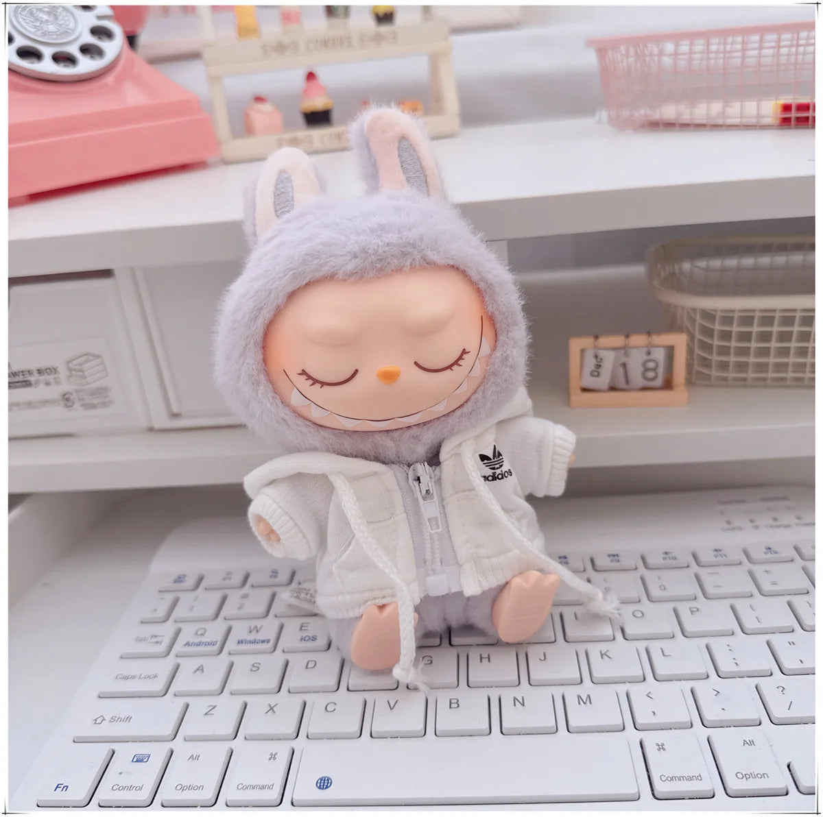 15/17cm Labubu Doll Clothing Accessory
