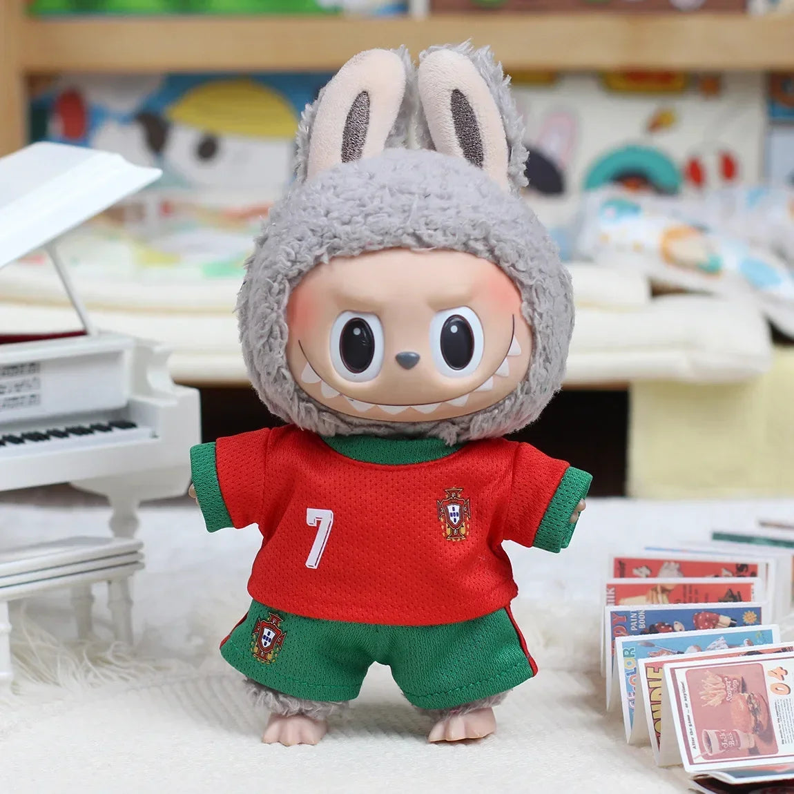 17cm Labubu Sports Clothing Accessory