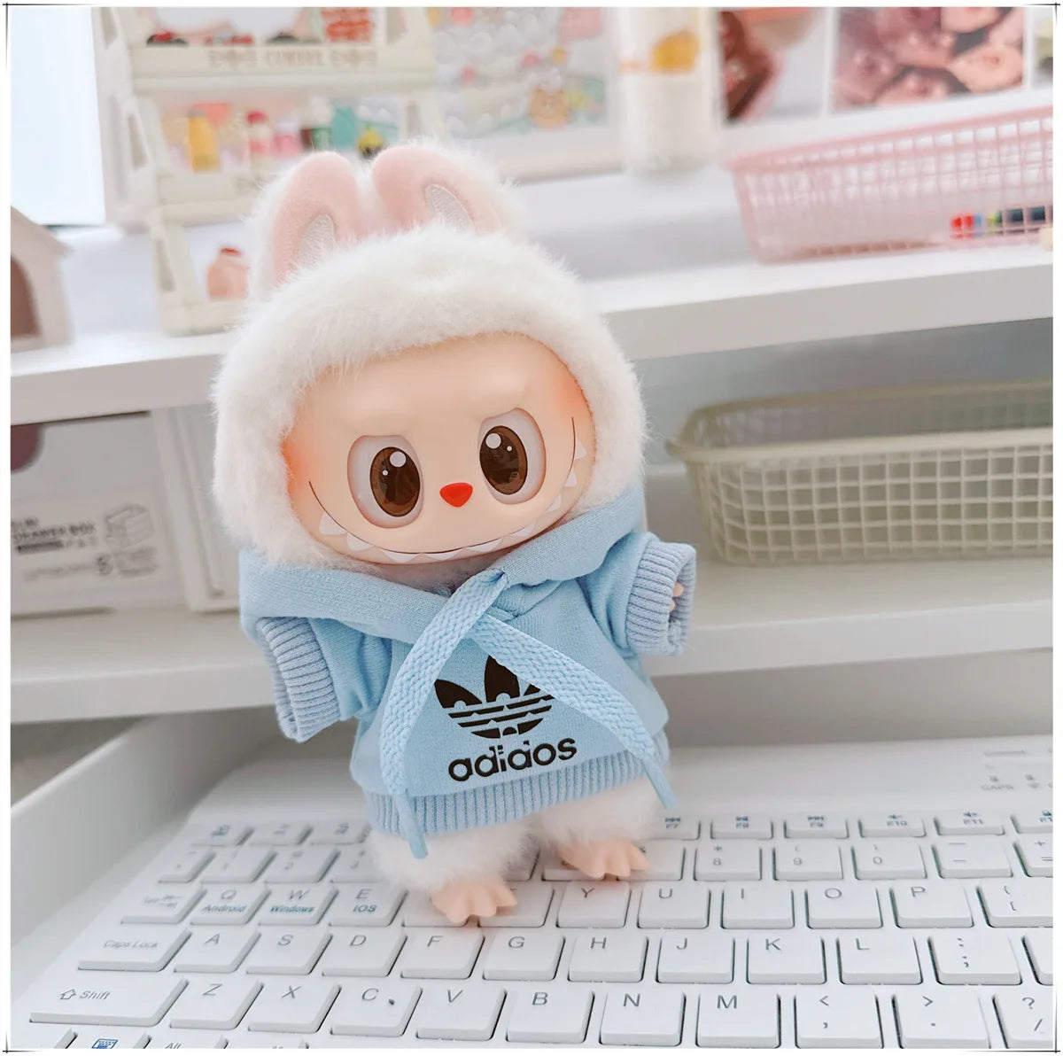 15/17cm Labubu Doll Clothing Accessory
