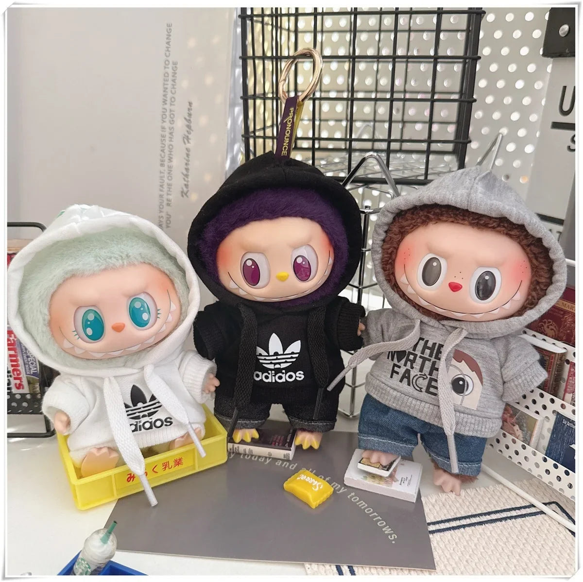 15/17cm Labubu Doll Clothing Accessory