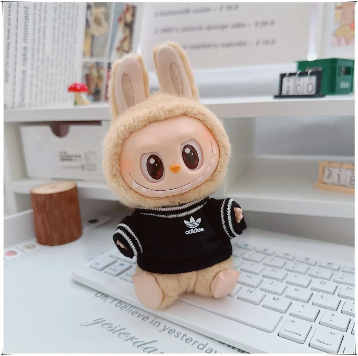 15/17cm Labubu Doll Clothing Accessory