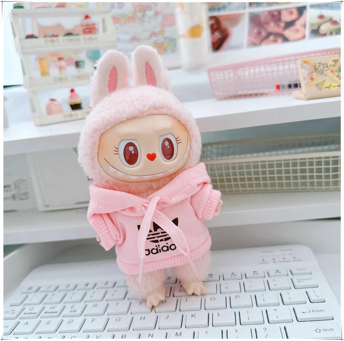 15/17cm Labubu Doll Clothing Accessory
