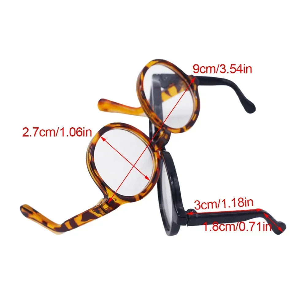 Labubu 6.5cm Transparent Plastic Glasses