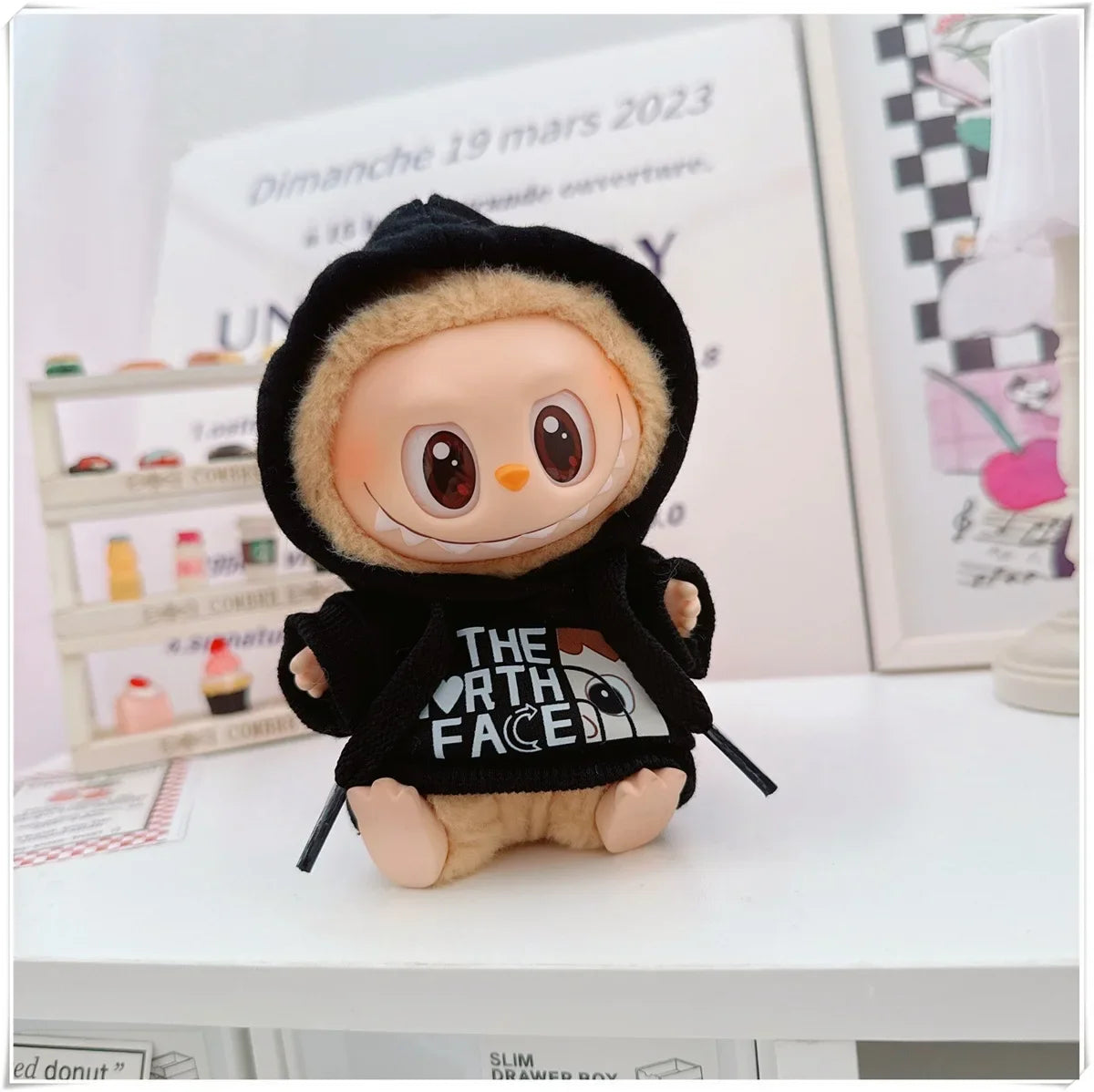 15/17cm Labubu Doll Clothing Accessory
