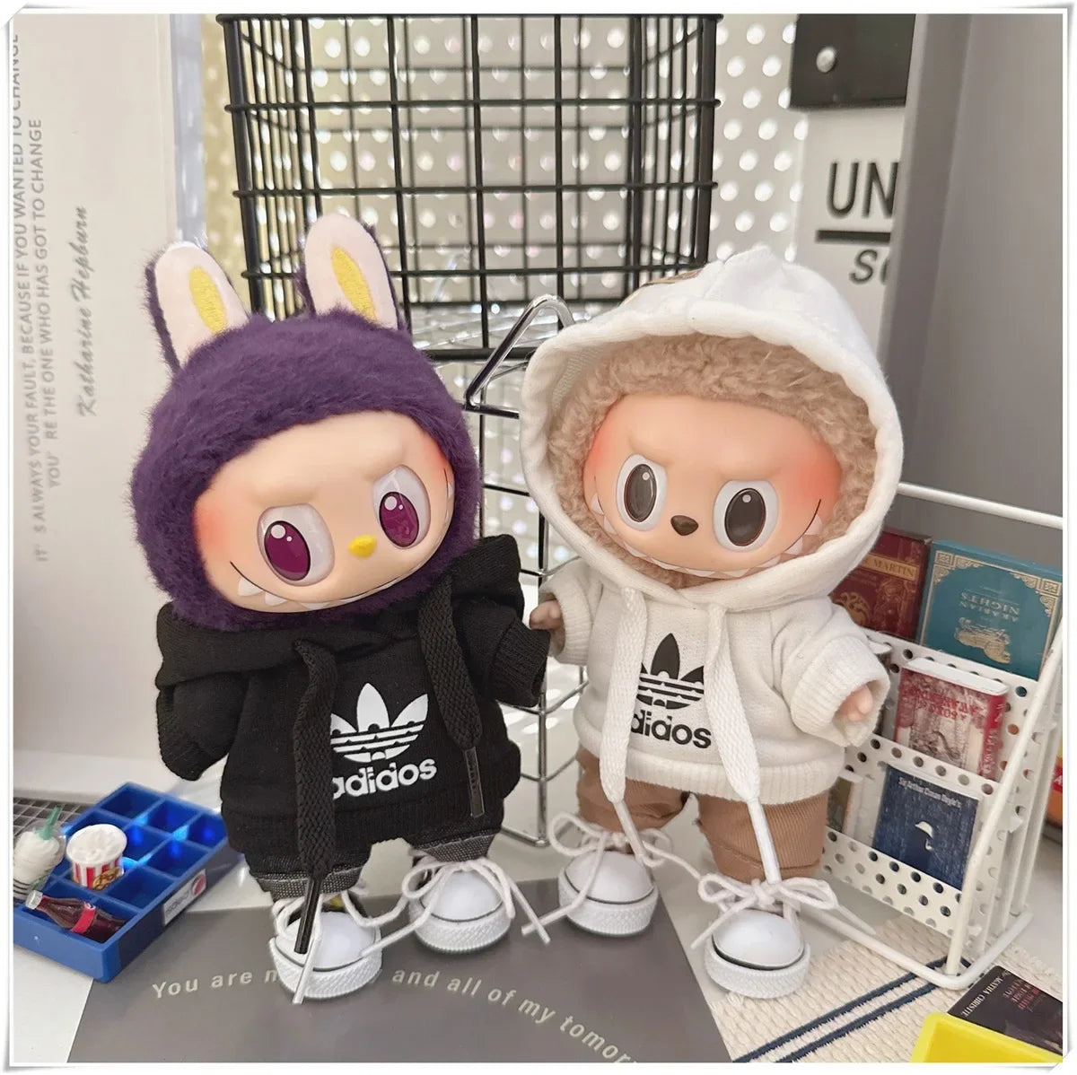 15/17cm Labubu Doll Clothing Accessory